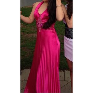 Hot Pink Jovani Prom or Ball Gown